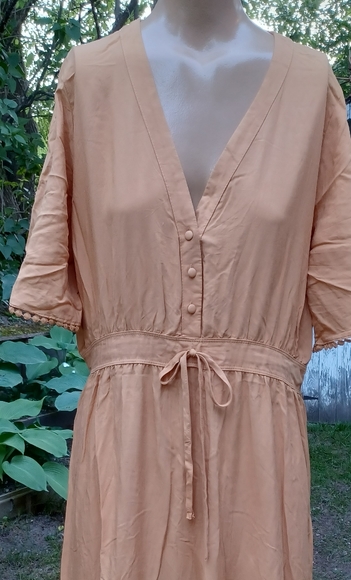 Peasant Maxi Dress - Picture 2 of 10